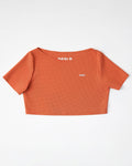 Dsslr: cropped shirt - Clay Rouge