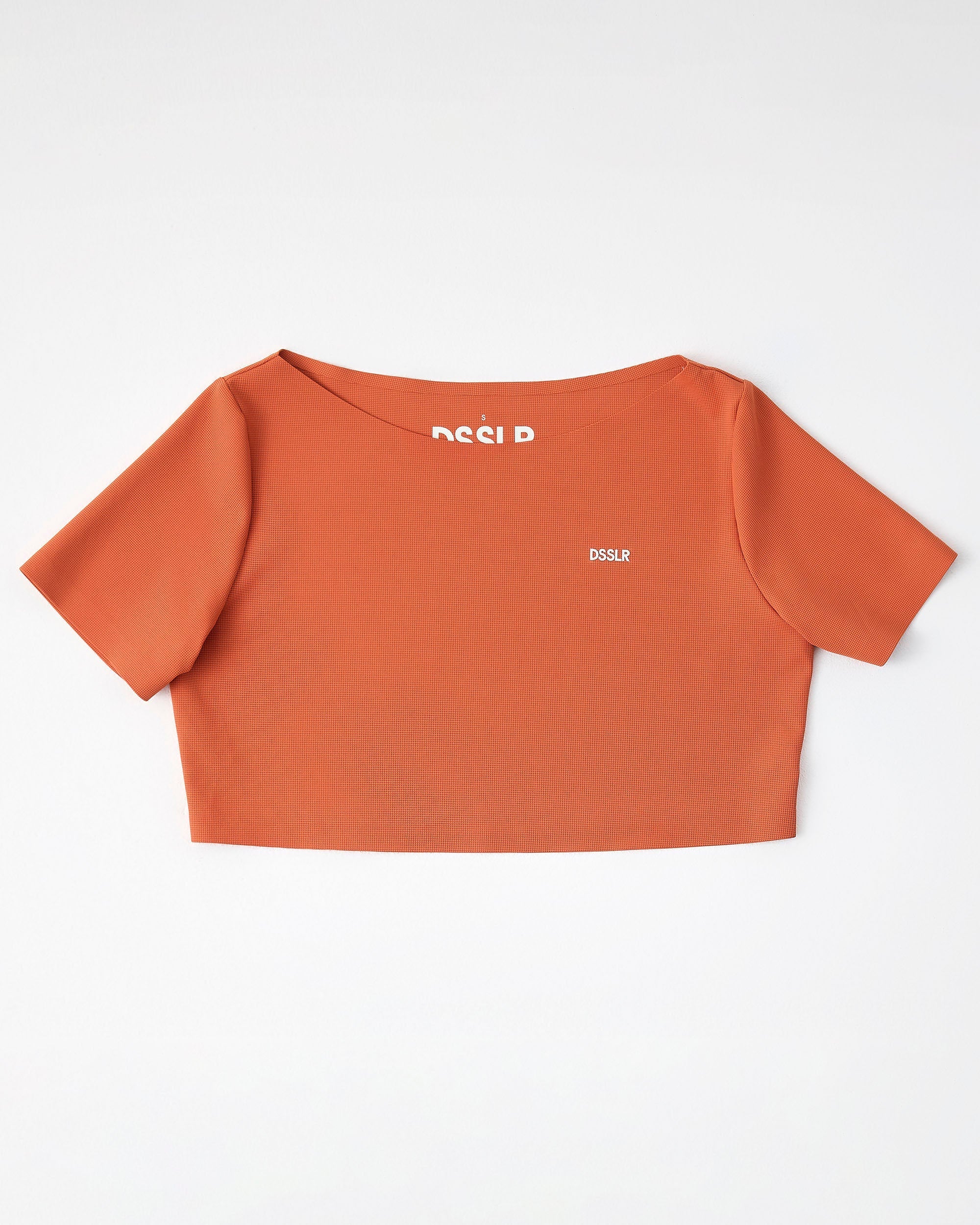 Dsslr: cropped shirt - Clay Rouge