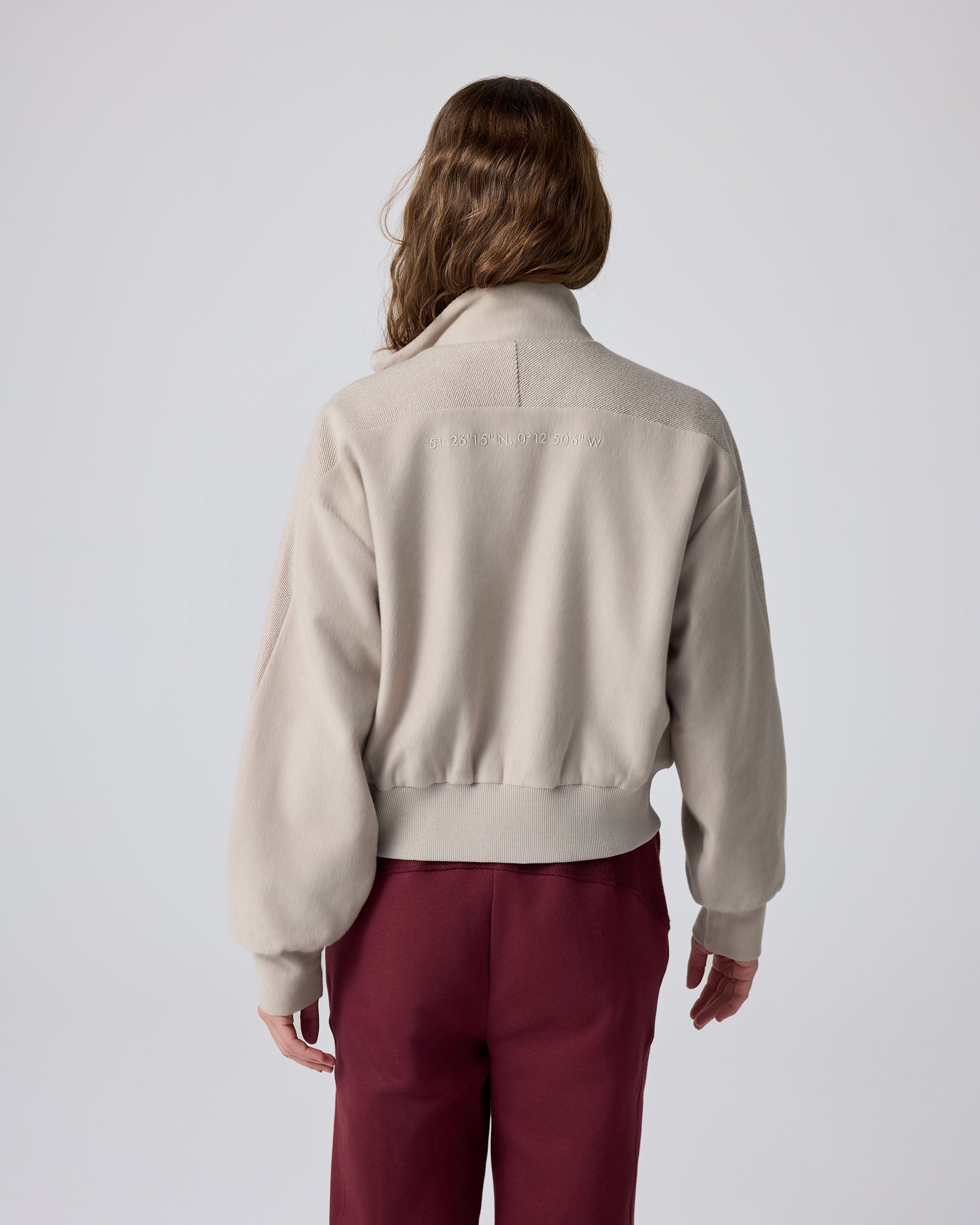 Dsslr: heritage blouson cropped - Taupe