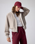 Dsslr: heritage blouson cropped - Taupe