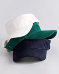 Dsslr: style visor - Off White - Racing Green - Sky Captain Blue