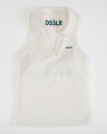Dsslr: tanktop - Off White/Green