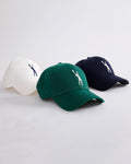 Dsslr: winner cap - Off White - Racing Green - Sky Captain Blue