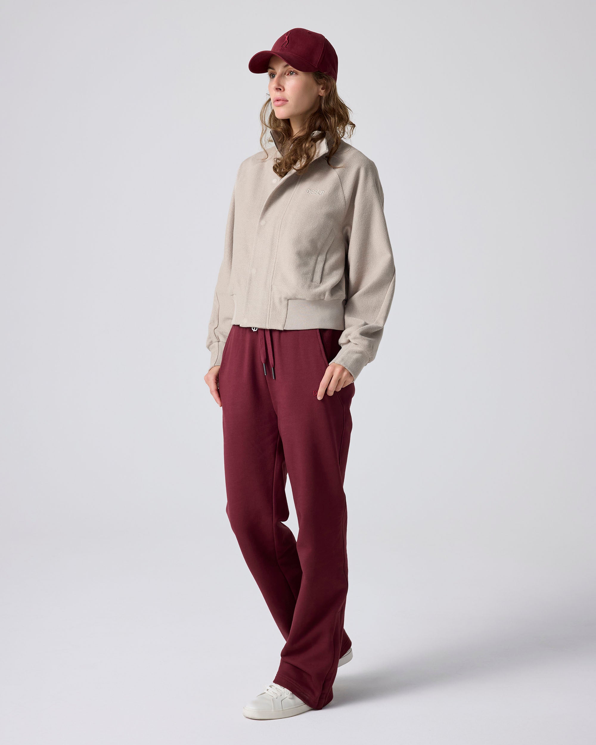Heritage women's trousers (Dark Maroon)