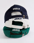 Dsslr: winner cap - Off White - Racing Green - Sky Captain Blue